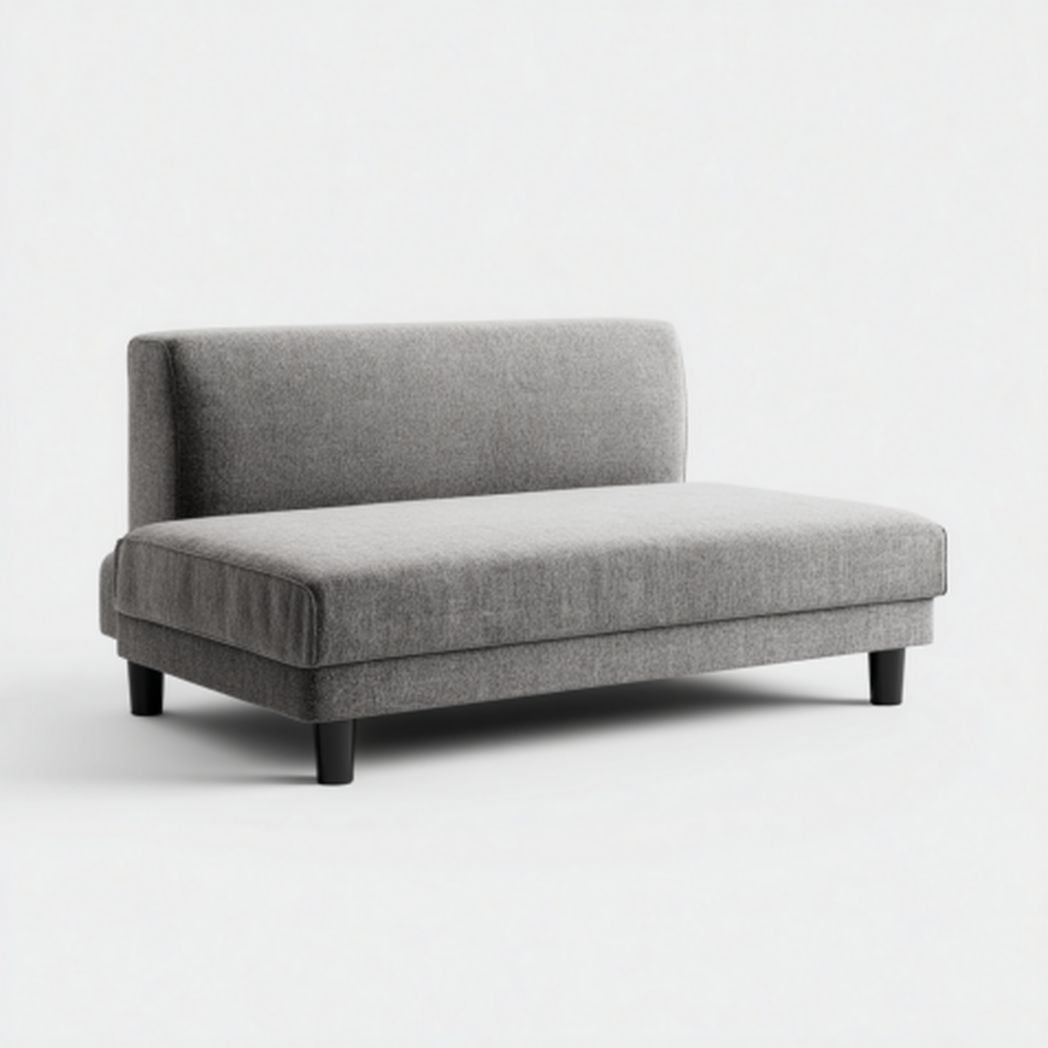 Sofa tapicerowana w stylu nowoczesnym do salonu z tkaniny - 150 x 75 x 80