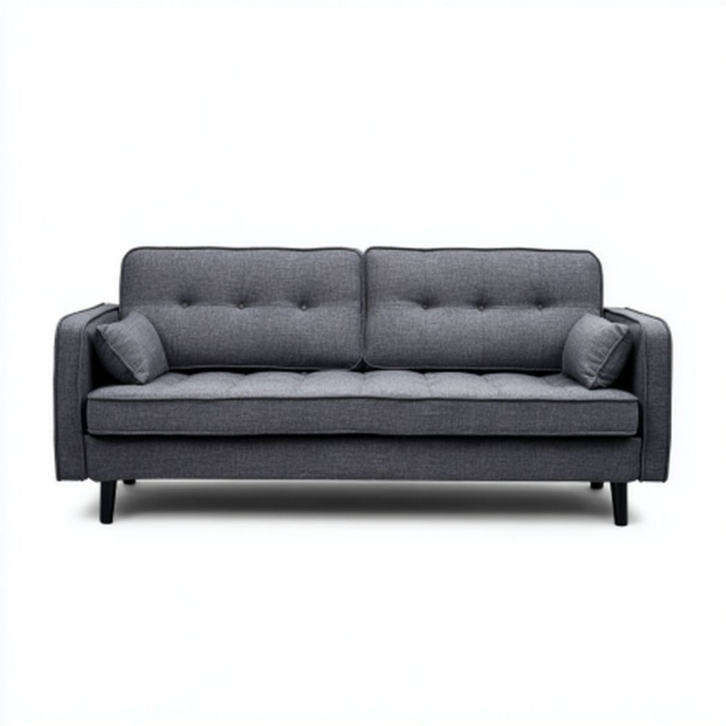Sofa z tkaniny do siedzenia w salonie - 200 x 85 x 75