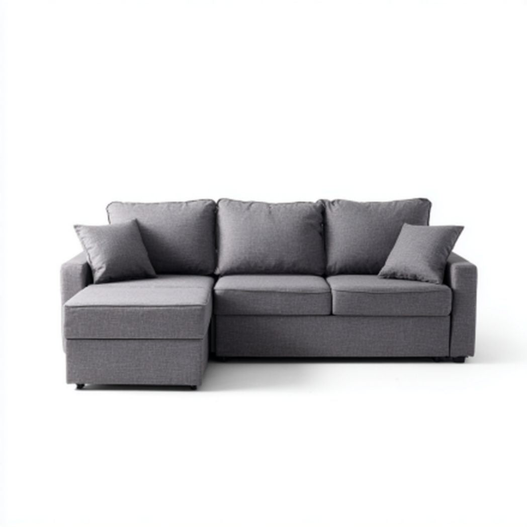 Sofa z funkcją spania w salonie z tkaniny - 200 x 90 x 85